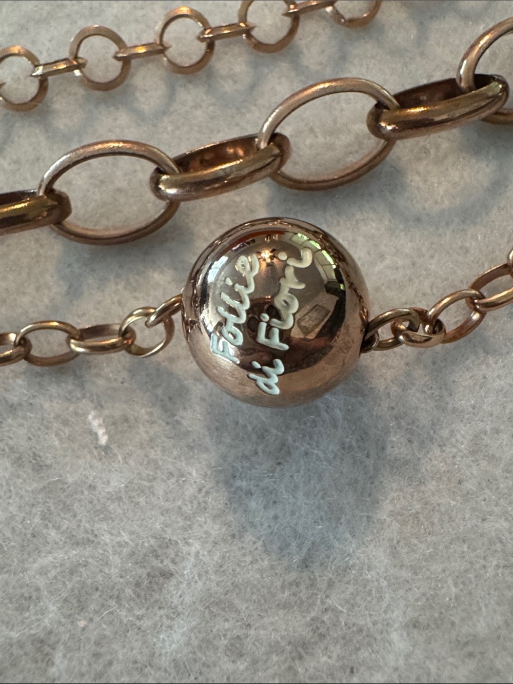 Folli Follie Rose Gold Multi-Strand Floral Necklace - Picture 8 of 10